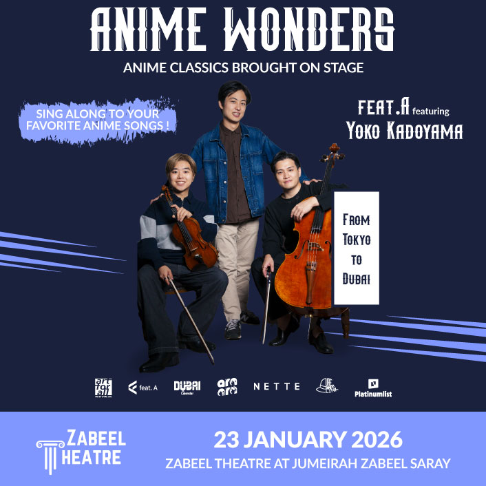Anime Wonders Tribute Concert at Zabeel Theatre in Dubai Tickets