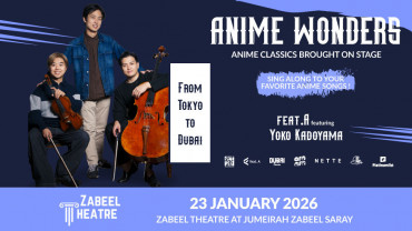 Anime Wonders Tribute Concert at Zabeel Theatre in Dubai Anime Wonders Tribute Concert at Zabeel Theatre in Dubai
