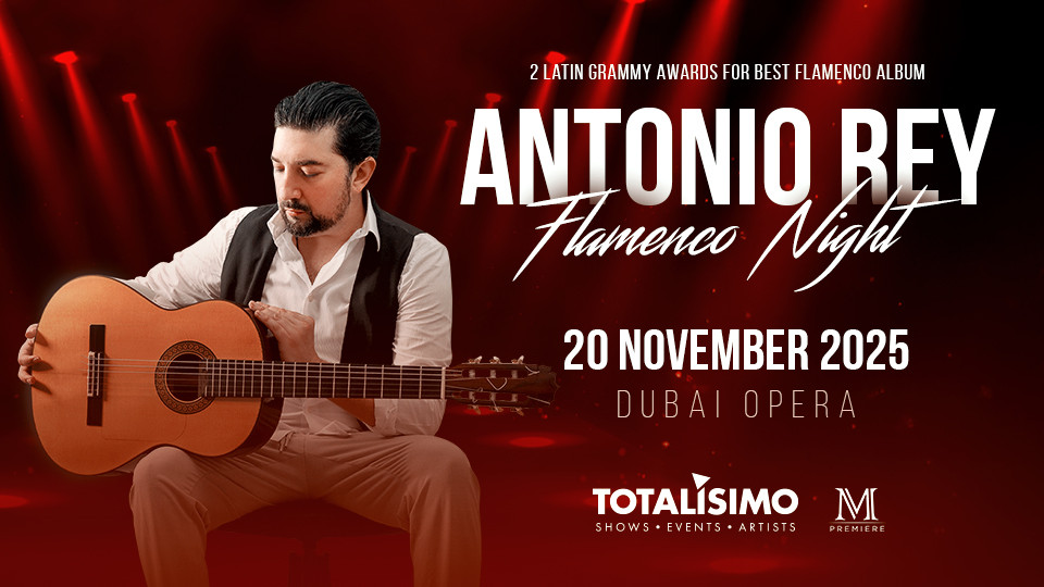 Antonio Rey – Flamenco Night at Dubai Opera 2025 United Arab Emirates