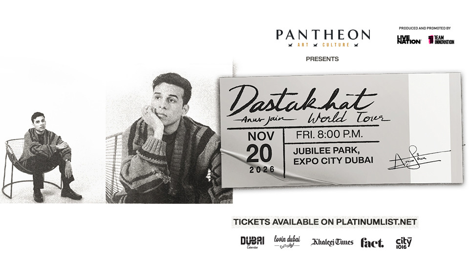 Anuv Jain Live at Expo City Dubai