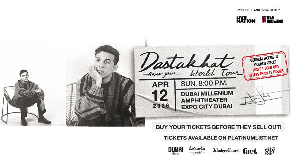 Anuv Jain Live in Expo City Dubai