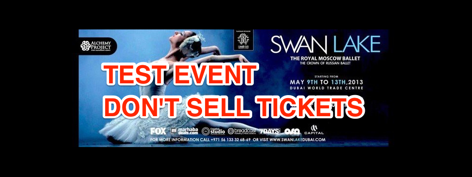 Payment getway test (TEST EVENT, DO NOT SELL TICKETS)