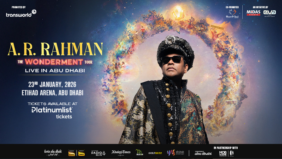 AR Rahman Live in Abu Dhabi 2026 United Arab Emirates