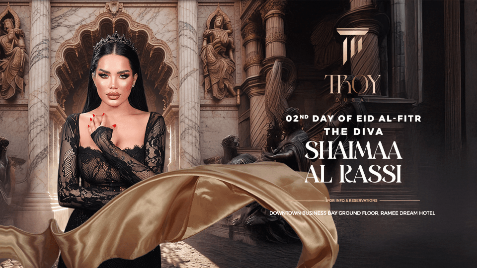 Arabic Dinner Show Presents Shaima Al Rassi at Troy in Dubai