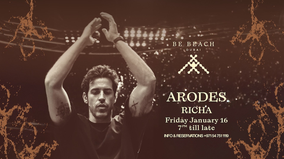 Arodes at Be Beach Dubai