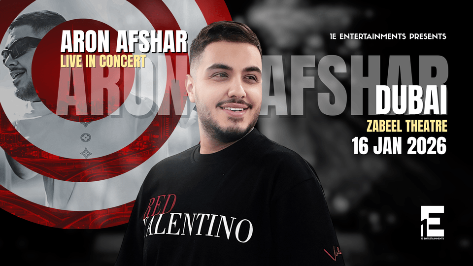 Aron Afshar Concert at Zabeel Theatre in Dubai