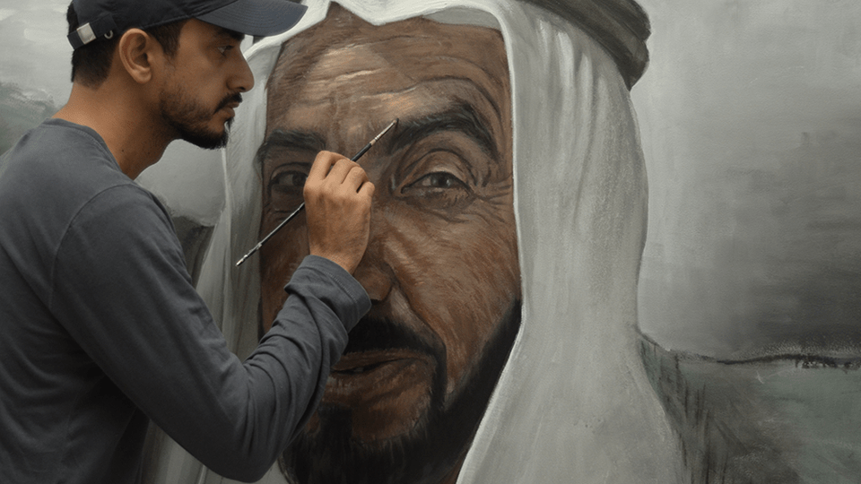 ورشة عمل فنية تقليدية للفنان سقاف الهاشمي أونلاين