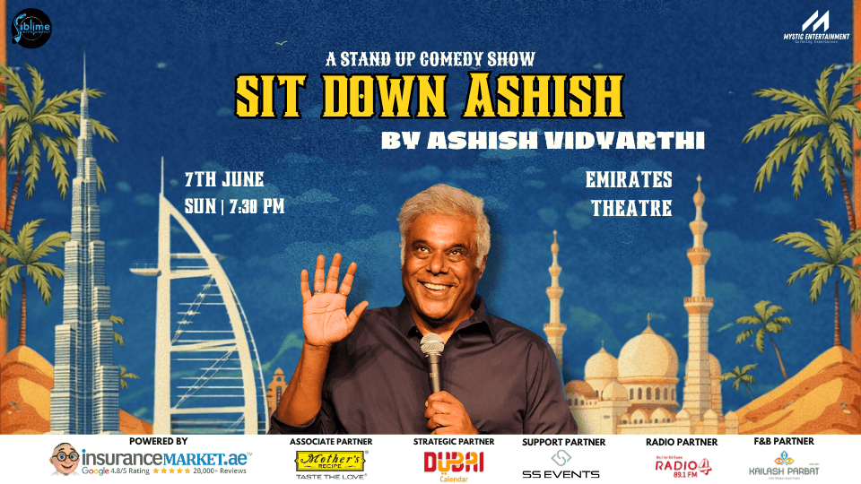 Ashish Vidyarthi Live in Dubai