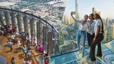 At the Top Burj Khalifa (level 124 & 125) + Sky Views Dubai