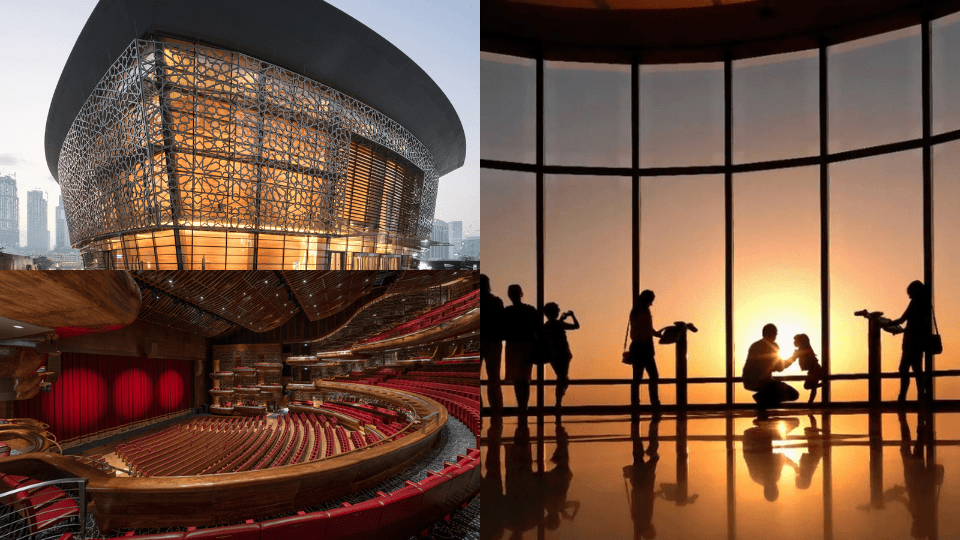 At The Top, Burj Khalifa Level 124th + Dubai Opera 2025 United Arab Emirates