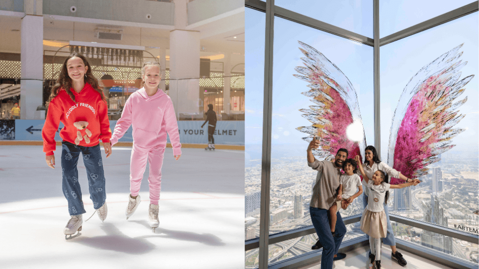 At The Top, Burj Khalifa Level 124 + Dubai Ice Rink