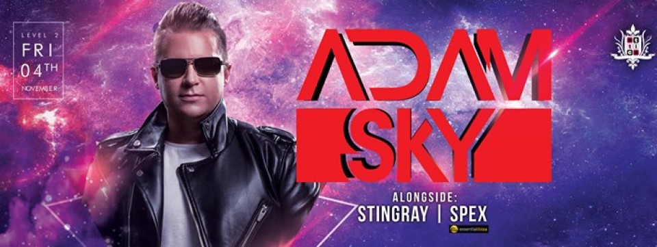 Attica Presents Adam Sky, Fri 4 Nov