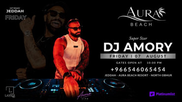 حفلة AURAX Live Night مع DJ AMORY