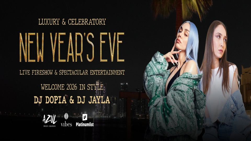 Azul’s New Year’s Eve, Azul Beach Bahrain