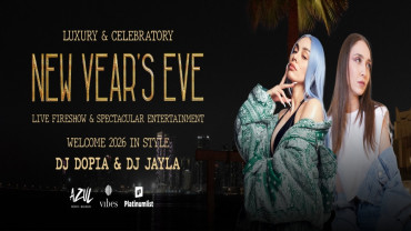 Azul’s New Year’s Eve, Azul Beach Bahrain Azul’s New Year’s Eve, Azul Beach Bahrain