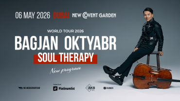 Bagjan Oktyabr “SOUL THERAPY” — New Program World Tour 2026