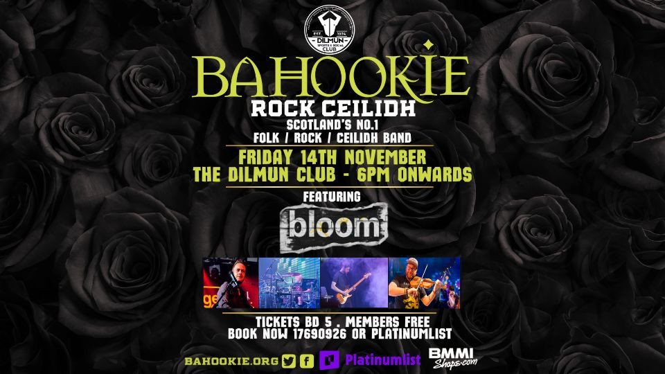 Bahookie Rock Ceilidh Live at The Dilmun Club, Bahrain