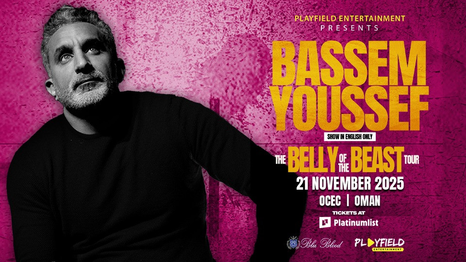 Bassem Youssef at OCEC in Oman