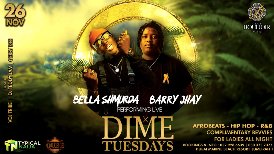 Bella Shmurda & Barry Jhay Performing Live