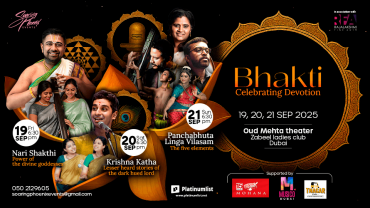 Bhakti at Oud Mehta Theater in Dubai