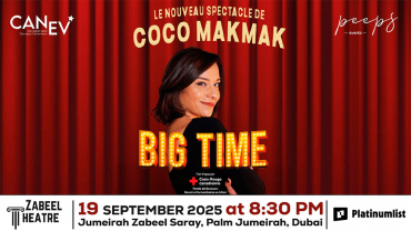 Big Time Comedy by Coco Makmak at Zabeel Theatre, Dubai