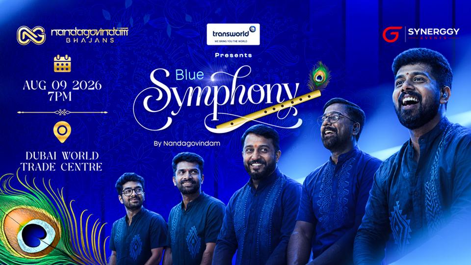 Blue Symphony by Nandagovindam Connect in Dubai Blue Symphony by Nandagovindam Connect in Dubai