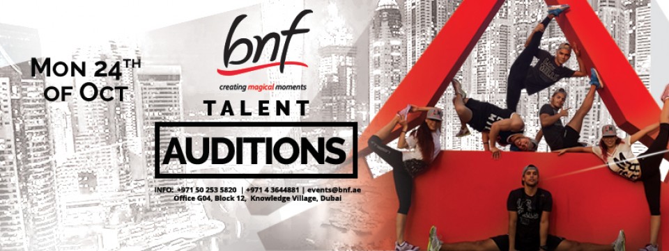 bnf TALENT AUDITIONS bnf TALENT AUDITIONS
