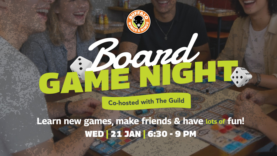 Board Game Night at Buffalo Wings & Rings, Bahrain
