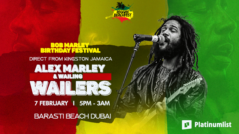 Bob Marley Birthday Festival: Alex Marley & Wailing Wailers in Dubai