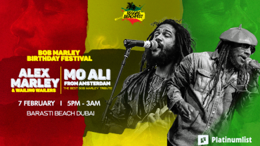 Bob Marley Birthday Festival: Alex Marley, Mo Ali & Wailing Wailers in Dubai