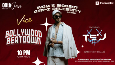 Bollywood Beatdown at Vice in Dubai | 09 January Bollywood Beatdown at Vice in Dubai | 09 January
