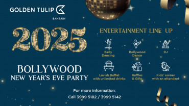 Bollywood New Years Eve Party at Golden Tulip Hotel, Bahrain Bollywood New Years Eve Party at Golden Tulip Hotel, Bahrain