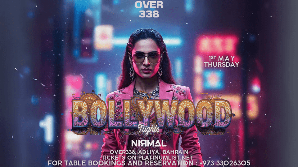 Bollywood Nights - Labour Day Special at Over338, Adliya