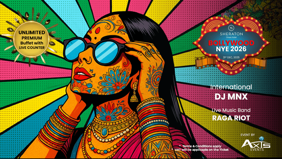 Bollywood NYE 2026 in Muscat 2025 Oman