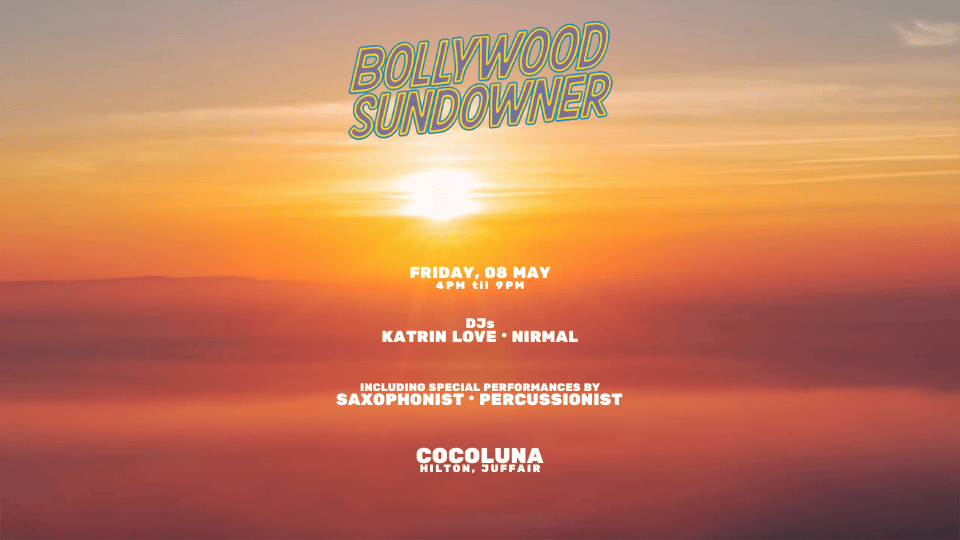 Bollywood Sundowner at Cocoluna Hilton, Bahrain