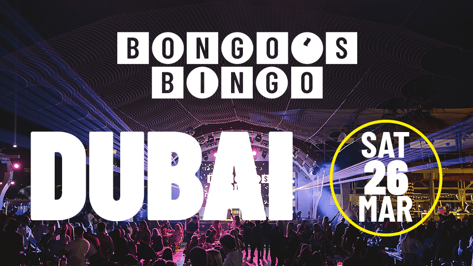 Bongo’s Bingo 2022 in Dubai Tickets, Game Event