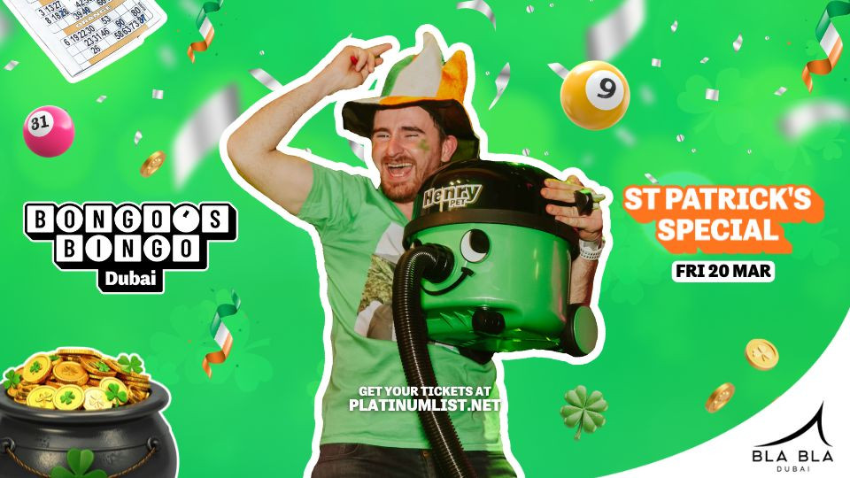 Bongo's Bingo Dubai - St Patrick's Special