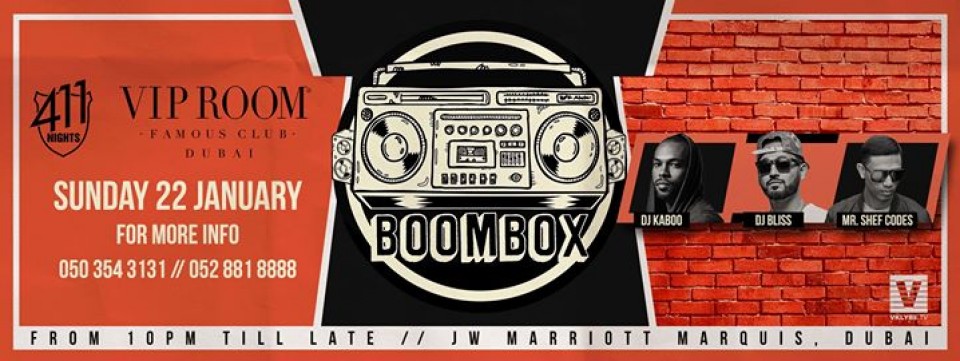 Boombox 22th January