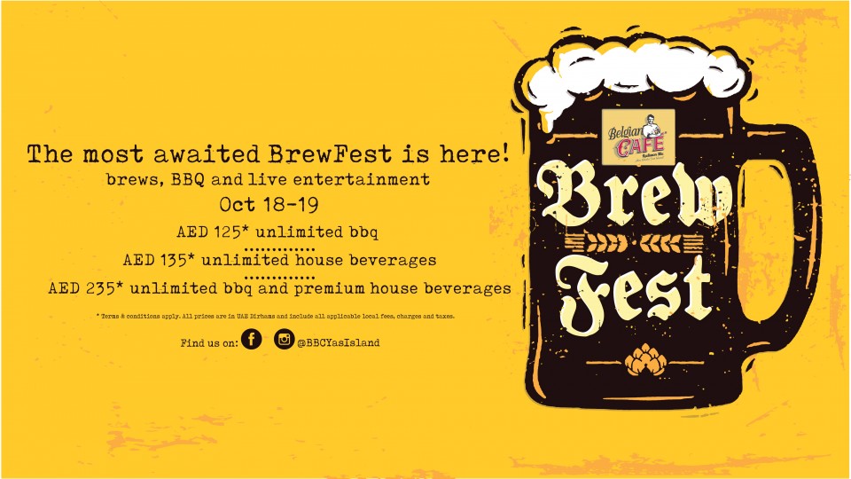 BREWFEST AT BELGIAN CAFE YAS