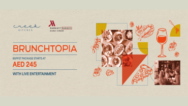 Brunchtopia : brunch familial au Marriott Marquis Dubai Creek