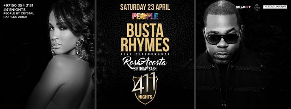 Busta Rhymes Live & Rosa Acosta Birthday Bash @411nights Busta Rhymes Live & Rosa Acosta Birthday Bash @411nights