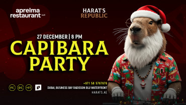 Harat’s Republic представляет CAPYBARA PARTY - Pre-New Year Edition