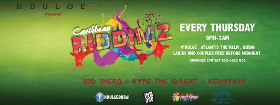 Caribbean Riddimz at N'Dulge, Atlantis the Palm Caribbean Riddimz at N'Dulge, Atlantis the Palm