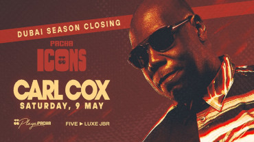 Carl Cox @ Pacha ICONS -Season Closing at Playa Pacha, Five Luxe JBR