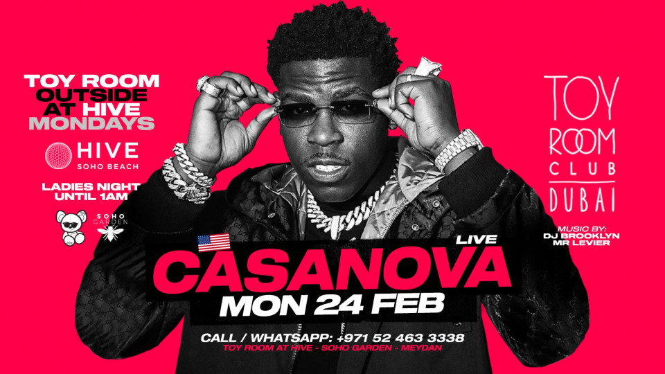 CASANOVA Live - Toy Room at HIVE CASANOVA Live - Toy Room at HIVE