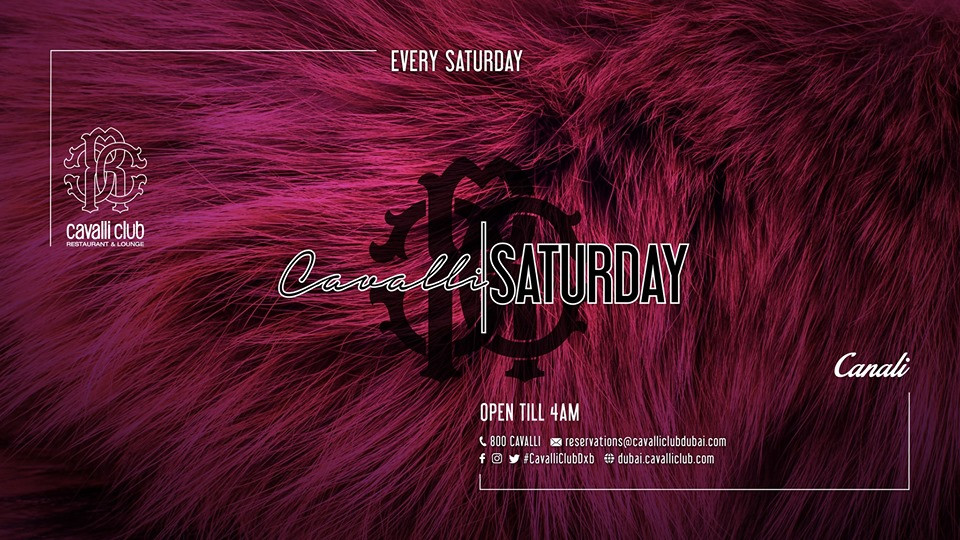 Cavalli Saturdays by #CavalliClubDubai