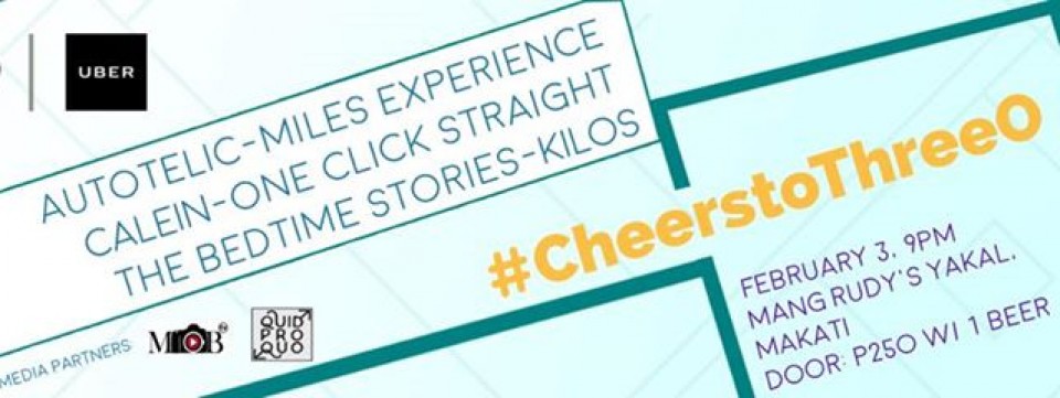 #CheersToThreeO