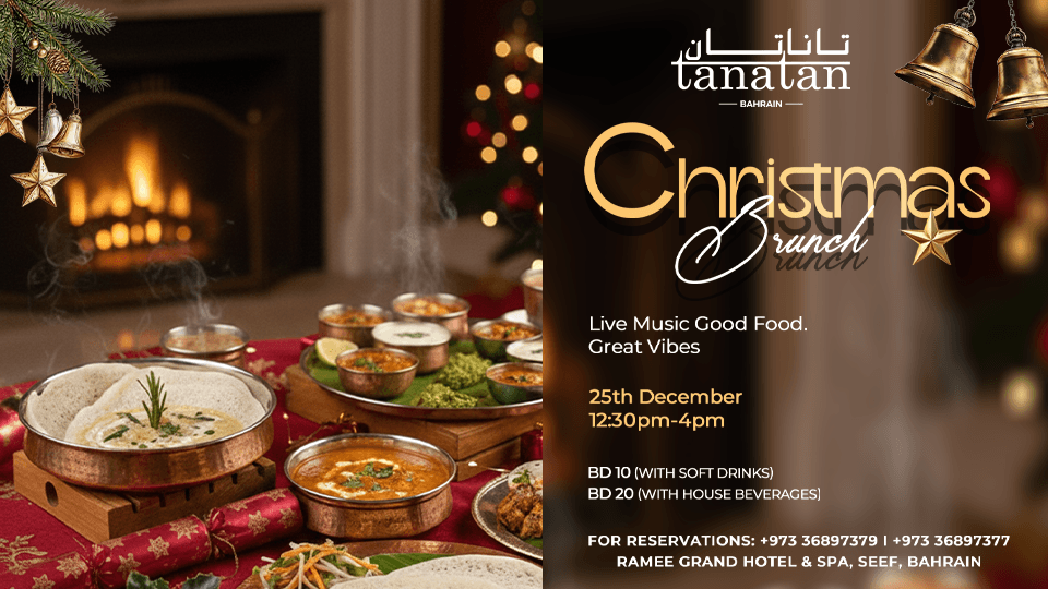 Christmas Brunch at Tanatan Bahrain, Ramee Grand Hotel & Spa Christmas Brunch at Tanatan Bahrain, Ramee Grand Hotel & Spa
