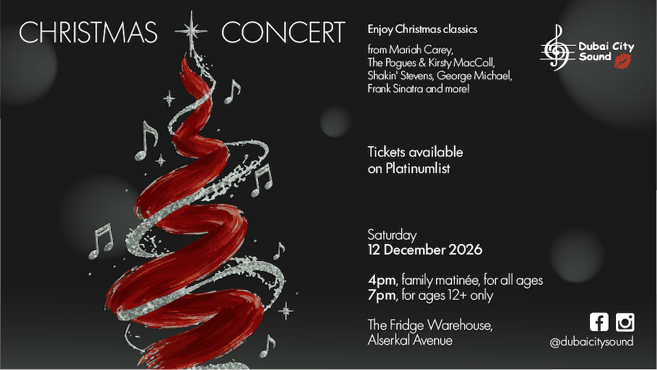 Christmas Concert with Dubai City Sound in Dubai