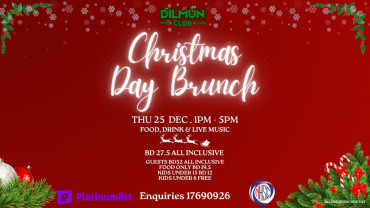 Christmas Day Brunch at Dilmun Club, Bahrain